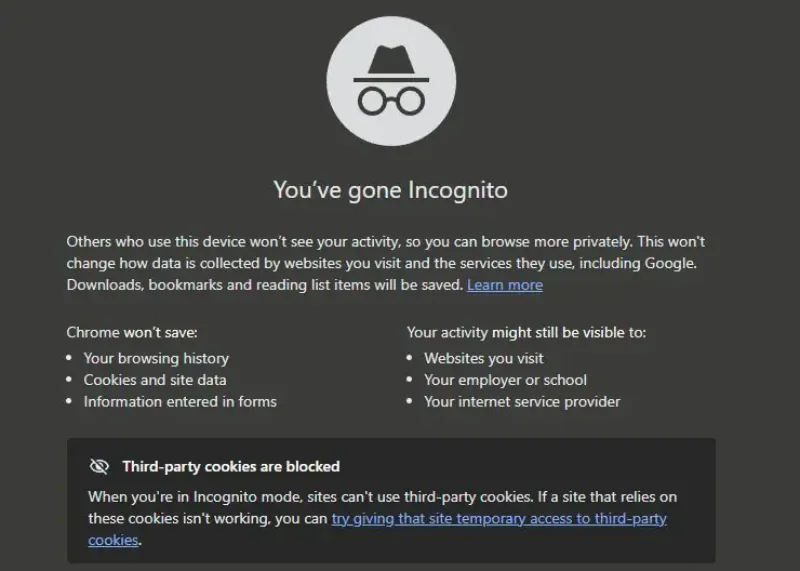 incognito