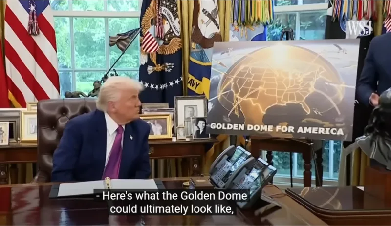 trump zlatna kupola