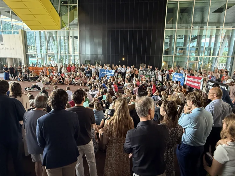 Nizozemski diplomati i državni službenici protestovali protiv rata i gladi u Gazi