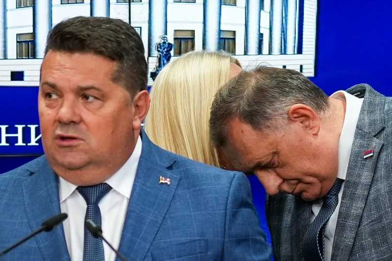 Banja Luka: Milorad Dodik održao konferenciju za medije nakon presude kojom je osuđen na godinu dana zatvora