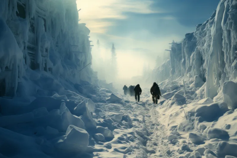 zaledjeni grad freepik