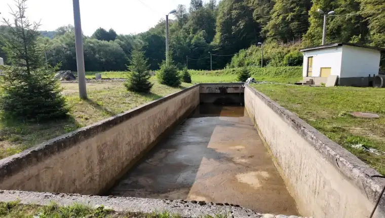 Vodozahvat u Zelenom Jadru iz kojeg se snadbjeva Srebrenica