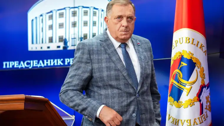 Banja Luka: Milorad Dodik održao konferenciju za medije nakon presude kojom je osuđen na godinu dana zatvora