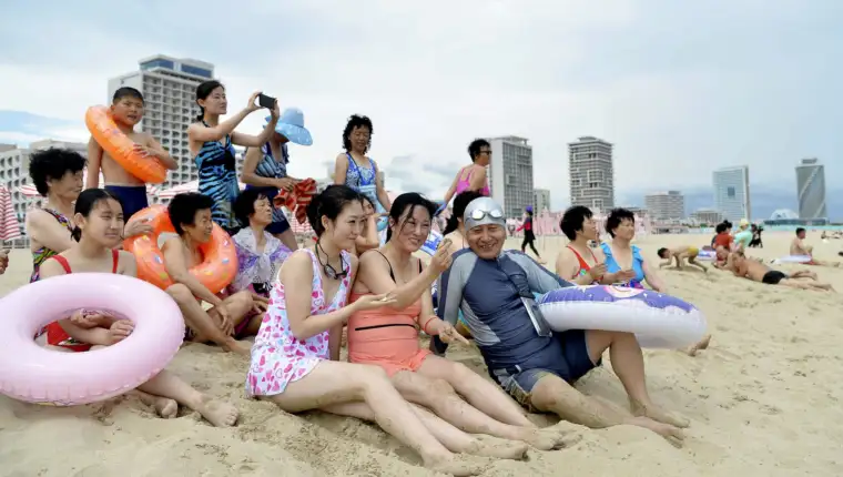 CORRECTED: New beachside resort in N. Korea