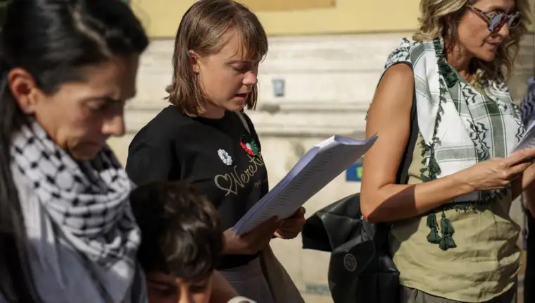 Sarajevo: Švedska klimatska aktivistica Greta Thunberg sudjelovala na prosvjedu u Sarajevu
