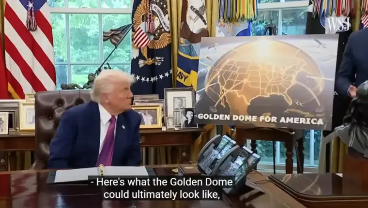 trump zlatna kupola