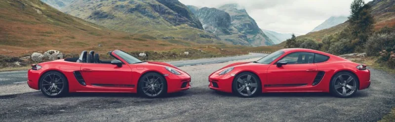 Boxster i Cayman