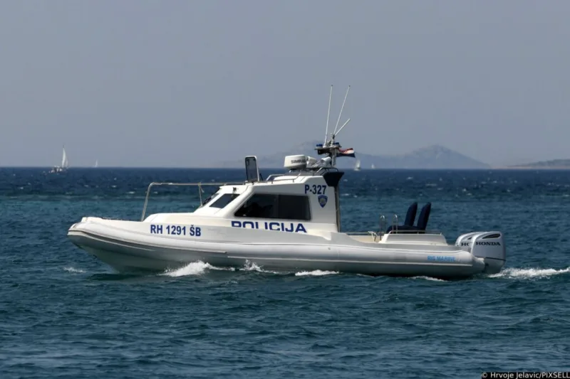Tribunj: Pomorska policija u ophodnji kod Tribunja