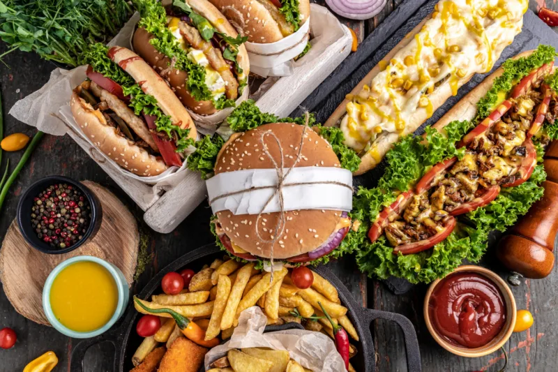 fast food freepik