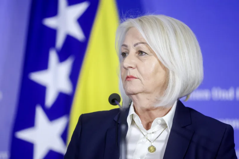 Sarajevo: Borjana Krišto i Marta Kos održale konferenciju za medije