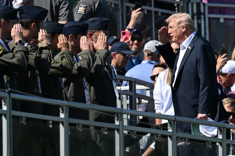NY: President Trump Attends 2025 Ryder Cup