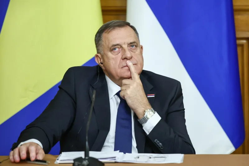 Russia: Russia's Foreign Minister Lavrov meets with Republika Srpska President Dodik in Moscow