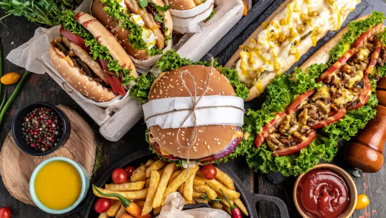 fast food freepik