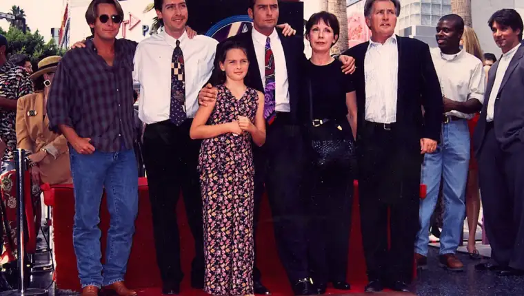 charlie sheen porodica