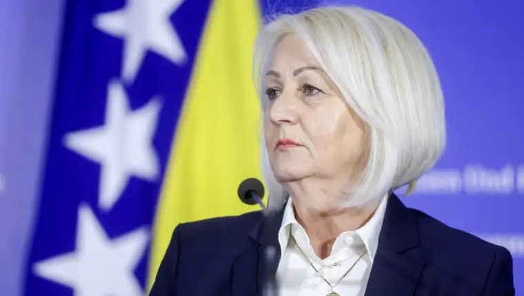 Sarajevo: Borjana Krišto i Marta Kos održale konferenciju za medije