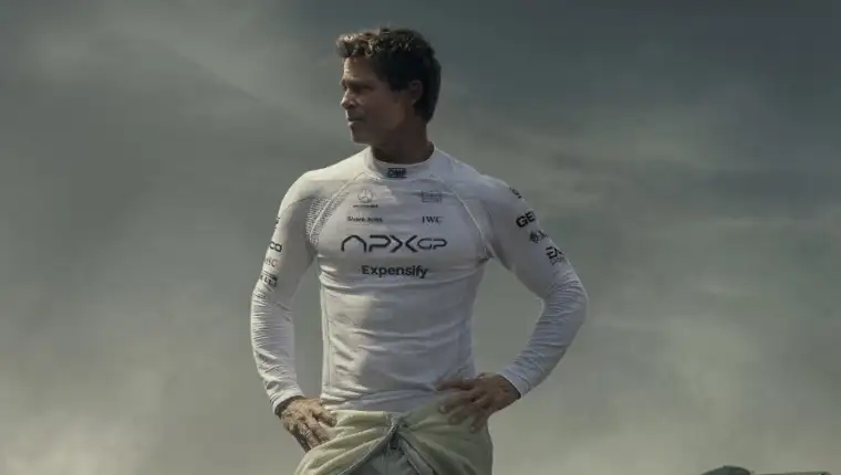 brad pitt f1