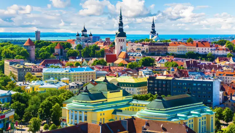 Old Town in Tallinn, Estonia