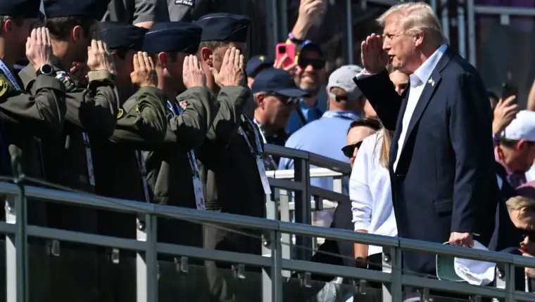 NY: President Trump Attends 2025 Ryder Cup