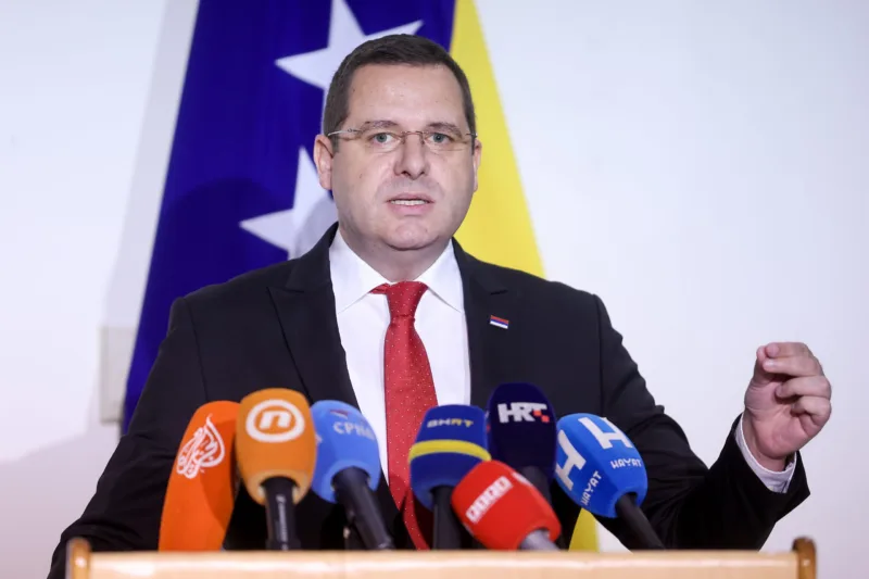 Sarajevo: Radovan Kovačević održao konferenciju za medije