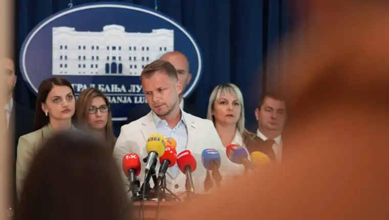 Banja Luka: Draško Stanivuković održao je konferenciju za medije