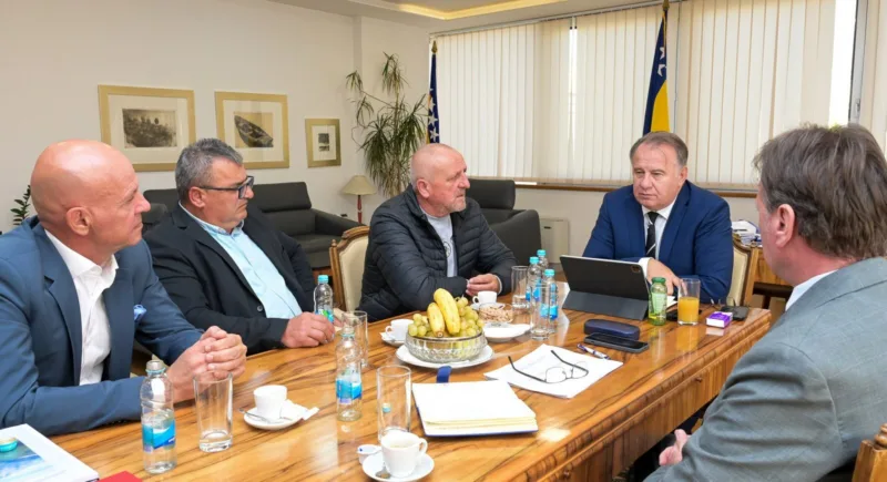 Foto Sastanak premijera Niksica i ministra Hrnjica s predstavnicima polj udruzenja 20102025