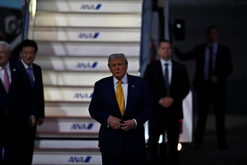 AA 20251027 39532744 39532741 AMERICKI PREDSJEDNIK DONALD TRUMP STIGAO U TOKIO