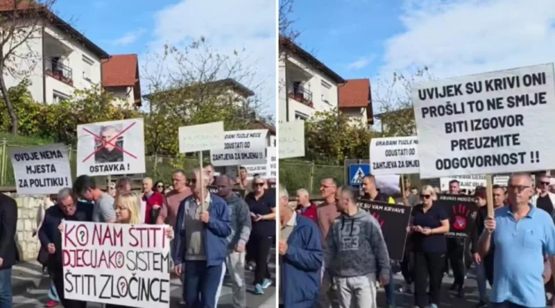 Tuzla protest