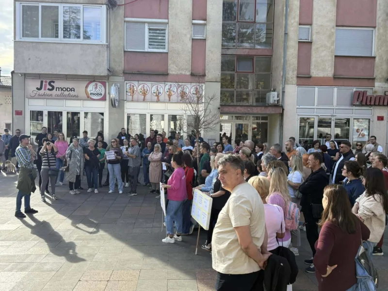 Srebrenik protest