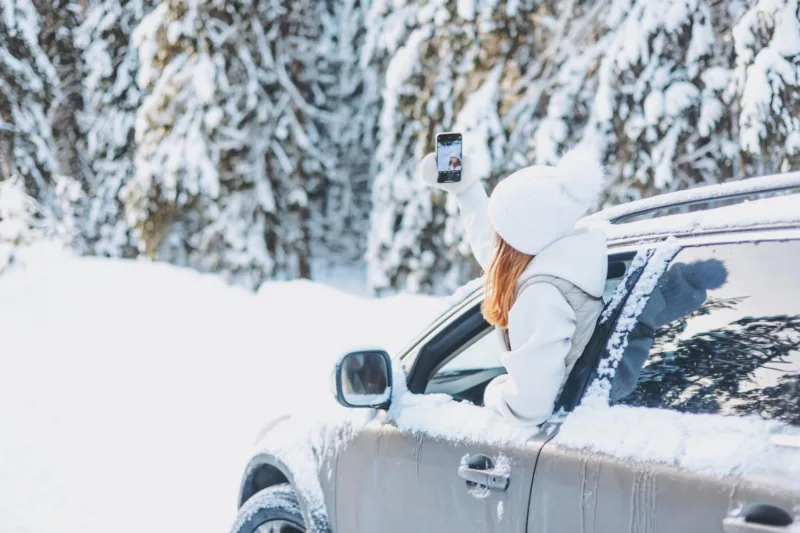 Auto zima freepik