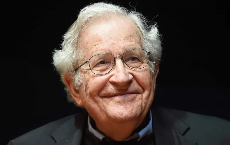 Noam chomsky smile ap img