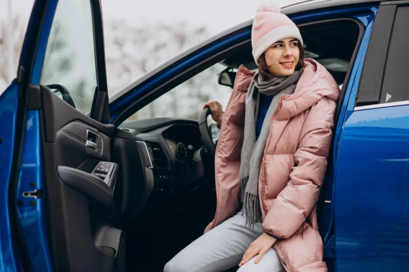 Auto zima freepik