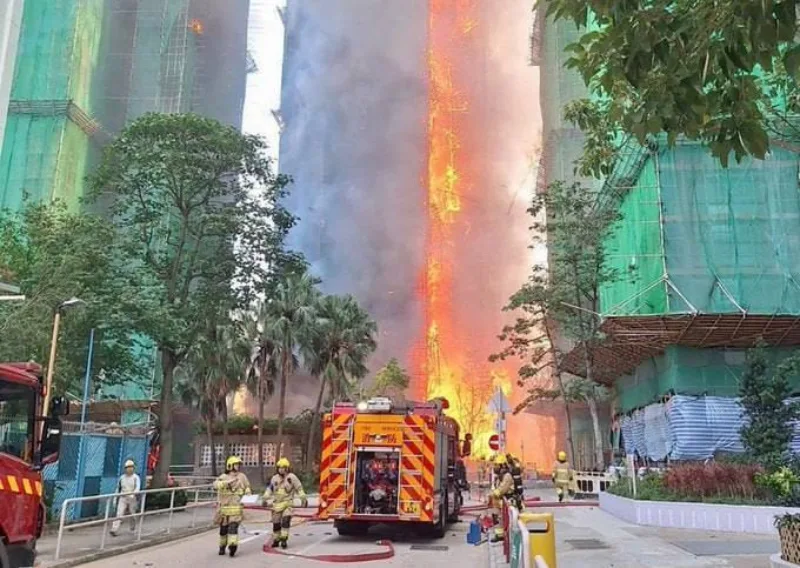 Pozar hong kong
