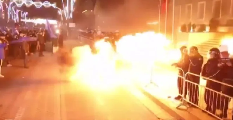 Protesti albanija