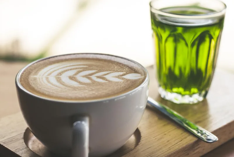 Kafa zeleni caj freepik