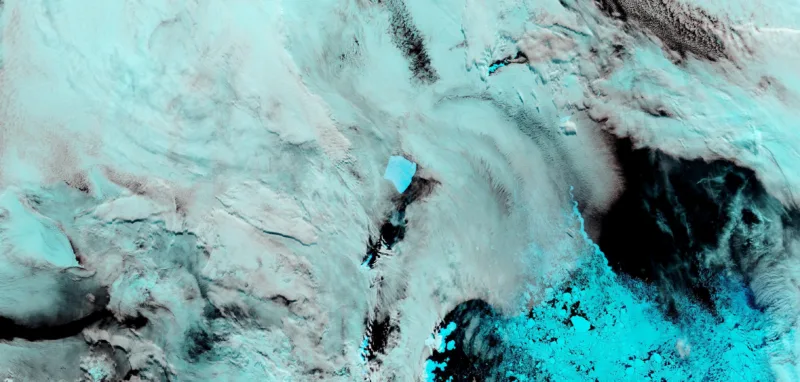 Antarctica A23 A NASA