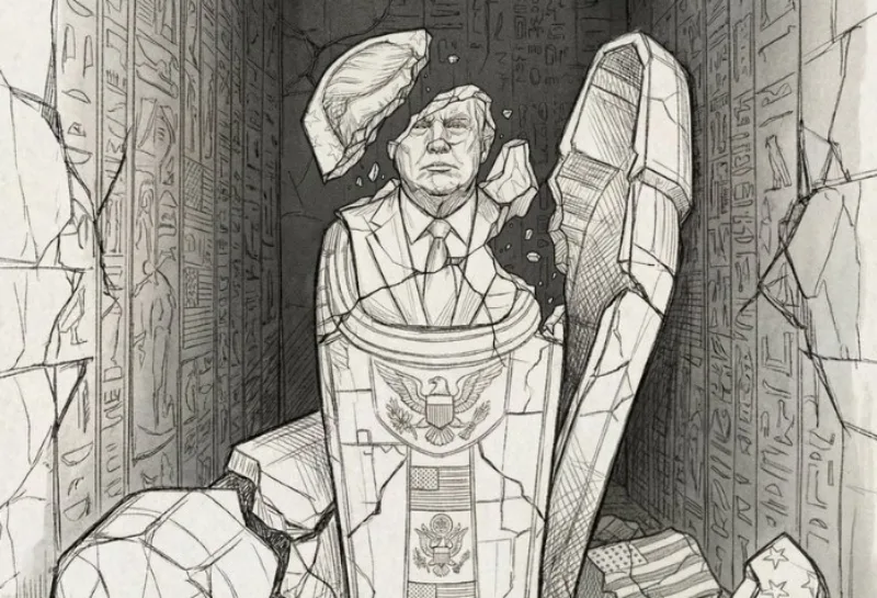 Trump karikatura