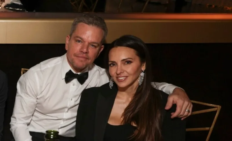 Matt damon Luciana Barroso