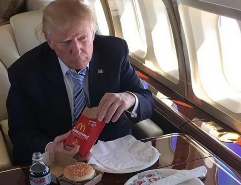 Trump mcdonalds1