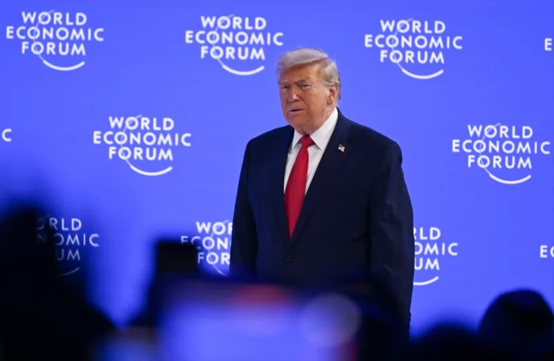 Donald trump davos aa 2