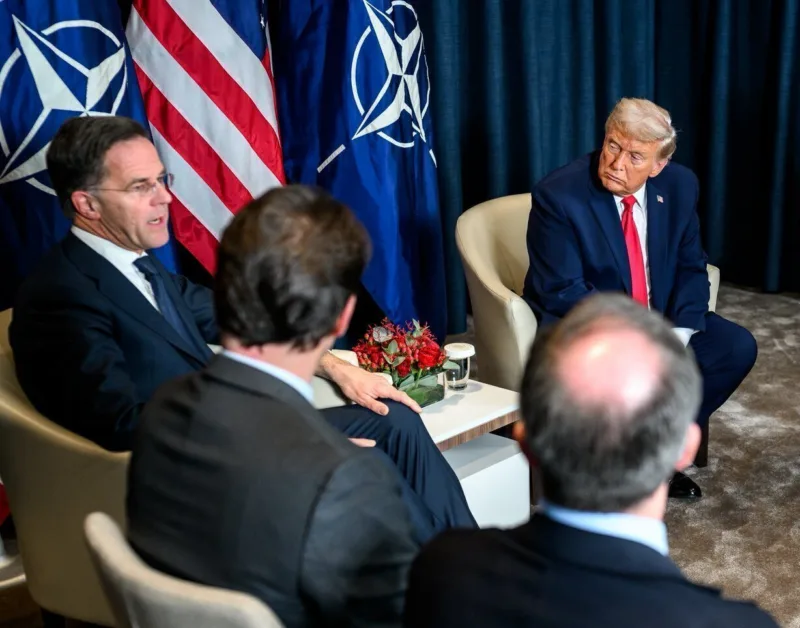 Trump rutte1