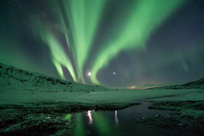 Aurora borealis freepik
