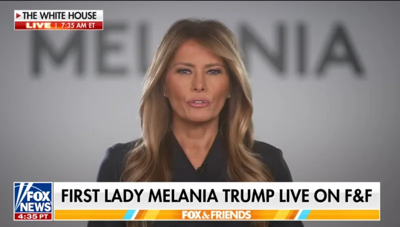 Melania trump fox