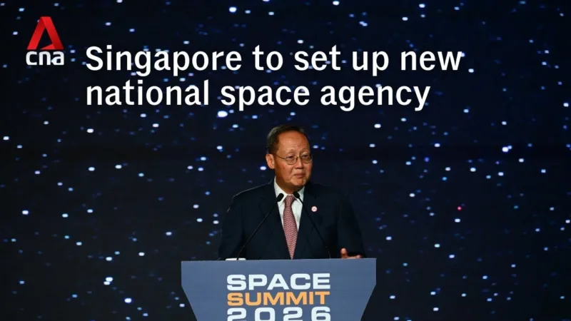 Singapur space agency x