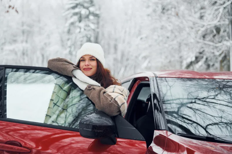 Auto zima freepik