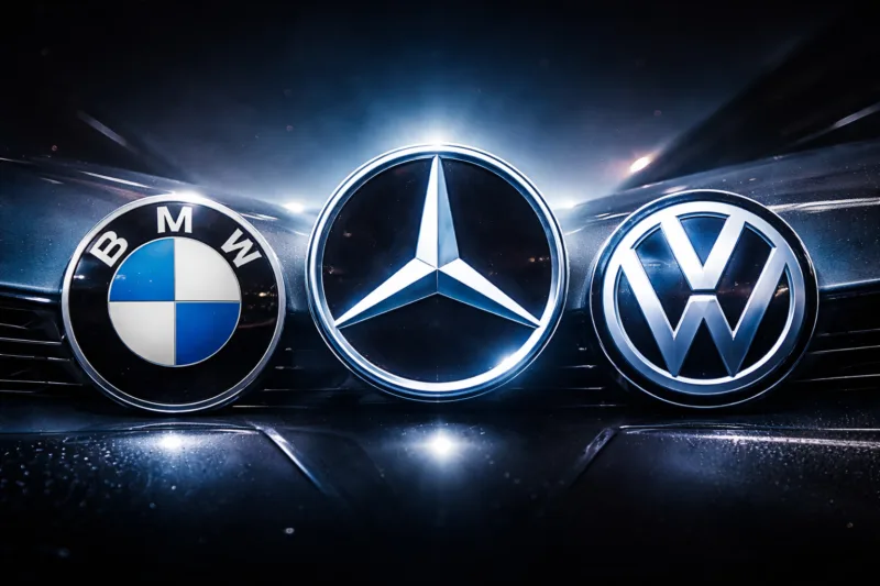 bmw mercedes vw