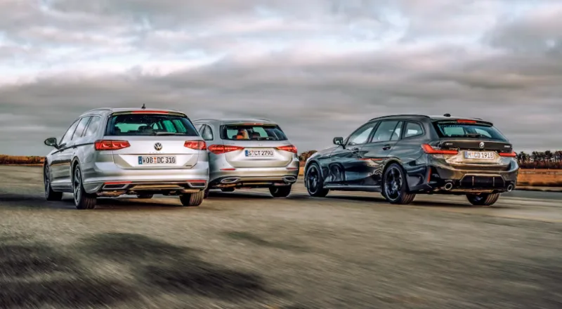 BMW Mercedes i Volkswagen