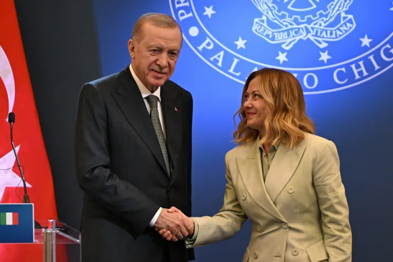 Erdogan i meloni