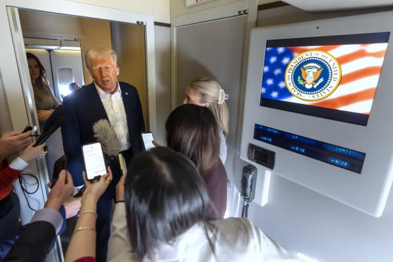 Trump air force one