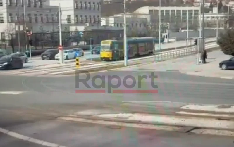 Tramvajska nesreca novi snimak