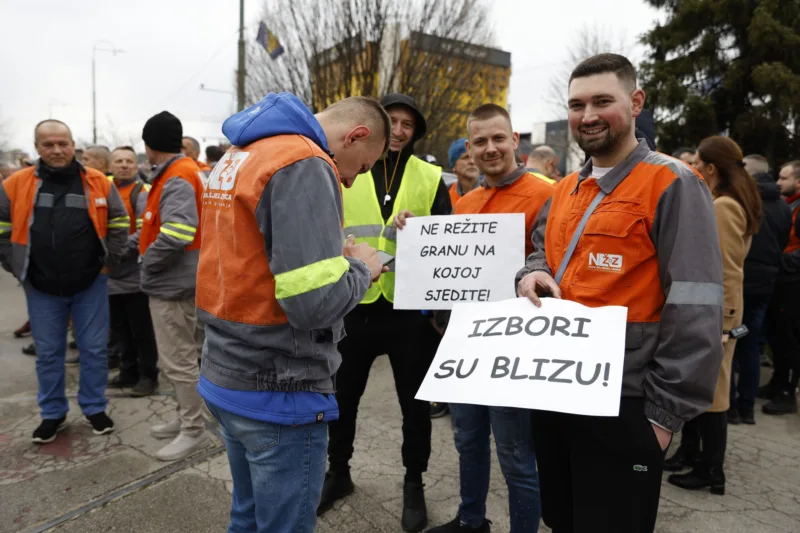 Zeljezara protesti c